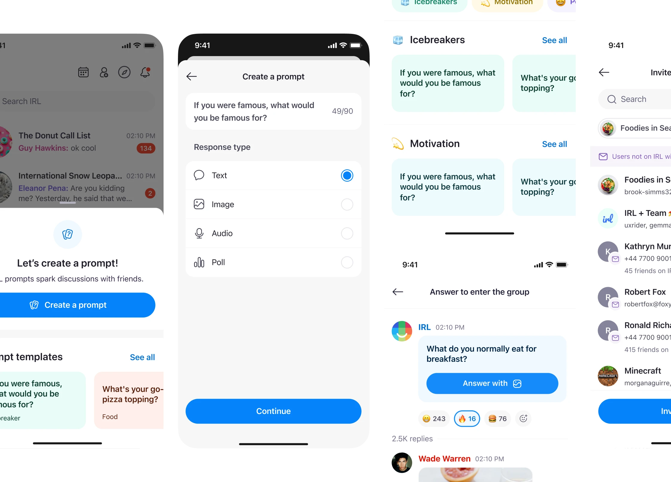 Chat - message anatomy and states